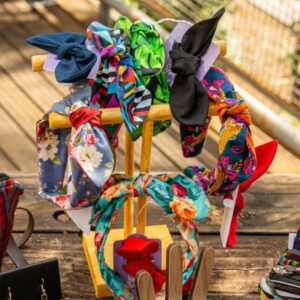 Acessórios de Cabelo em Tecido – Tiaras, Presilhas e Scrunchies - Agulha Doce