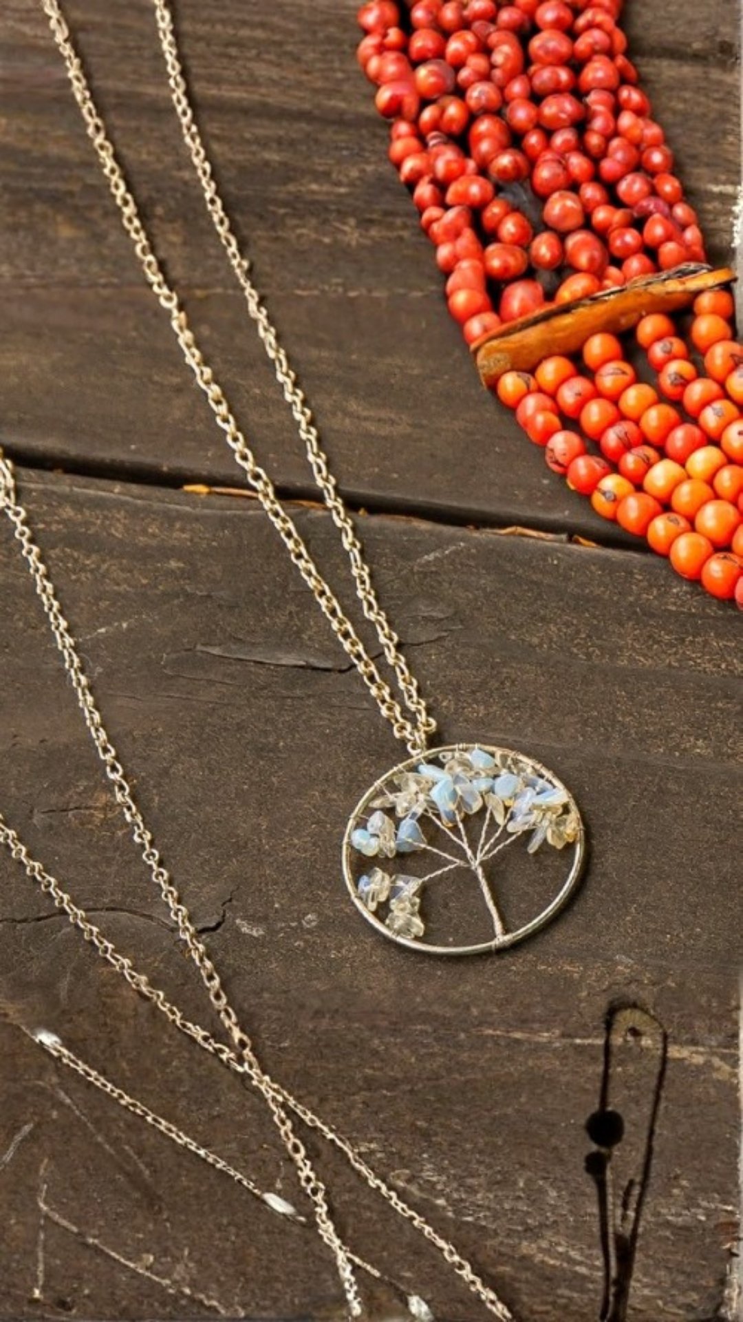 Colar e Choker Árvore da Vida - Nolunesa