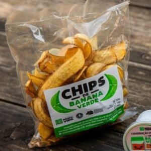 Chips de Banana Verde - Sítio Nossa Vida