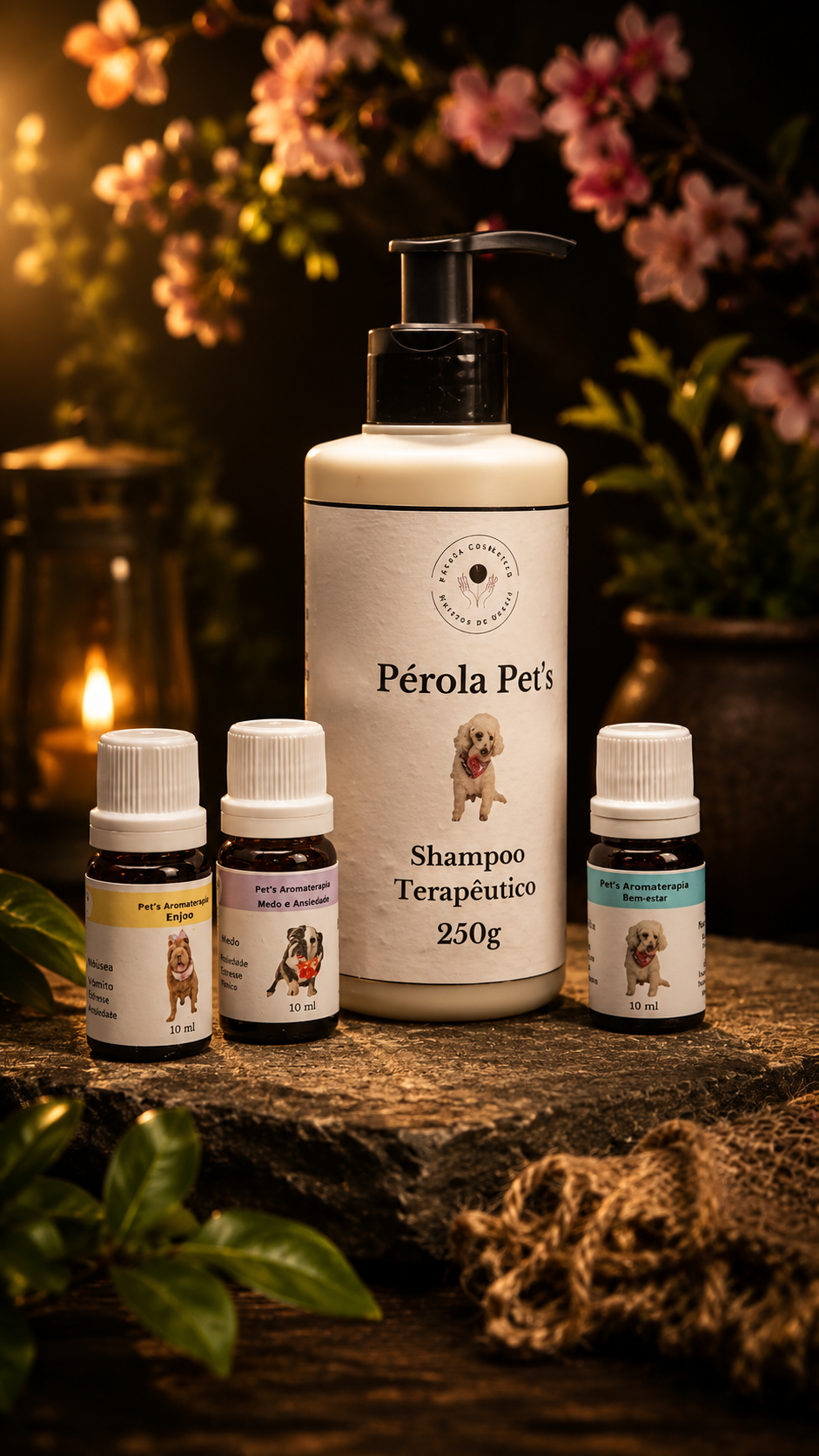 Linha pet - Pérola Cosmétick