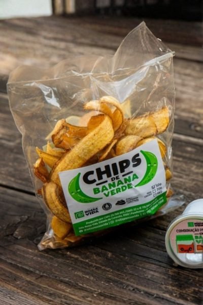CHIPS DE BANANA VERDE