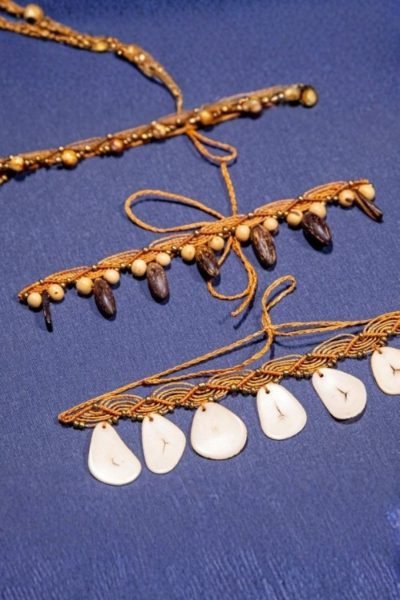 CHOCKER (GARGANTILHA) FIBRA DE BANANEIRA